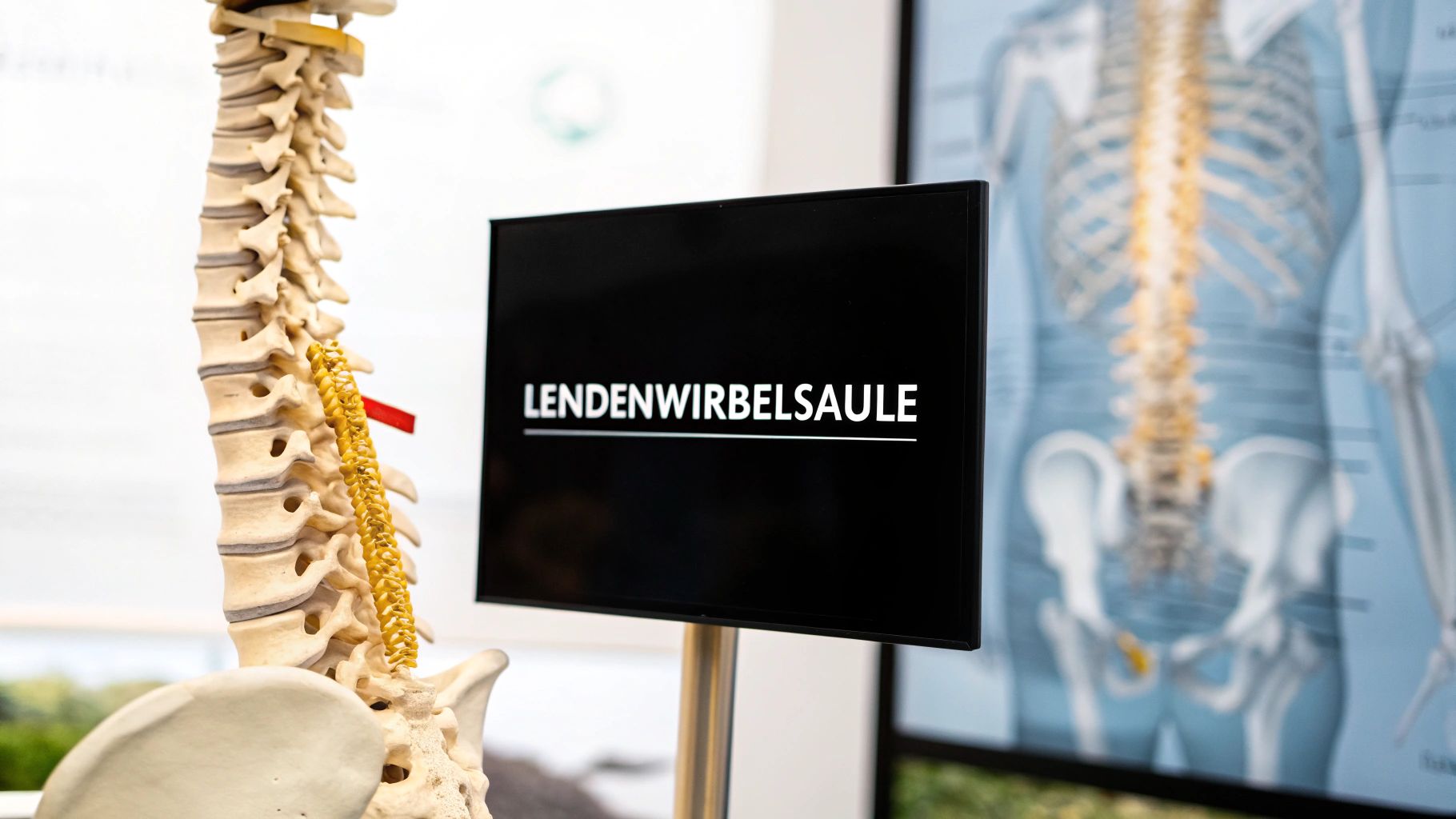 Anatomie der Lendenwirbelsäule: Aufbau & Funktion im Alltag