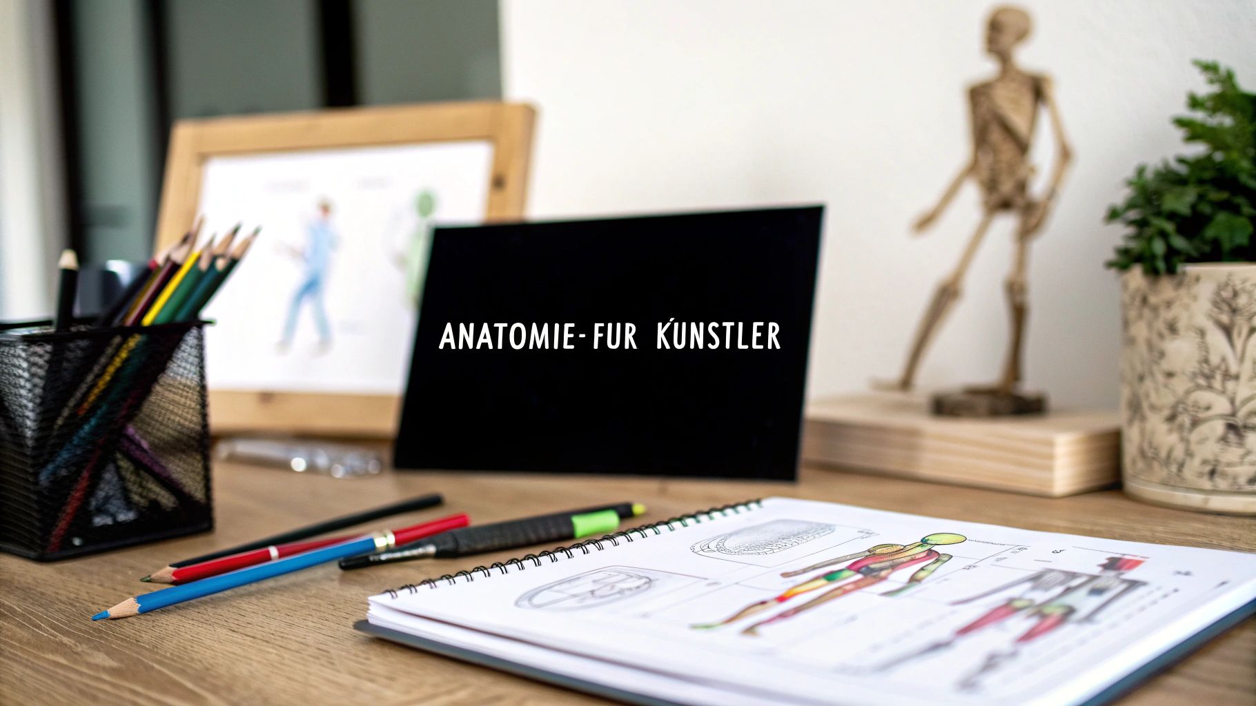 Anatomie für künstler: Komplettkurs für realistische Figuren
