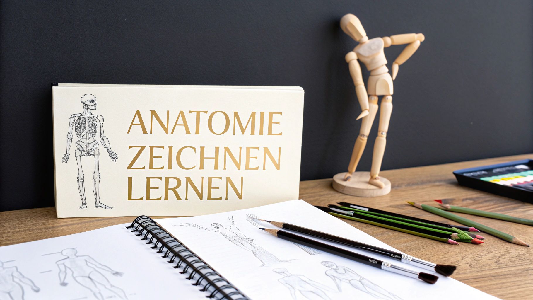 Anatomie zeichnen lernen: Tipps & Übungen für Anfänger