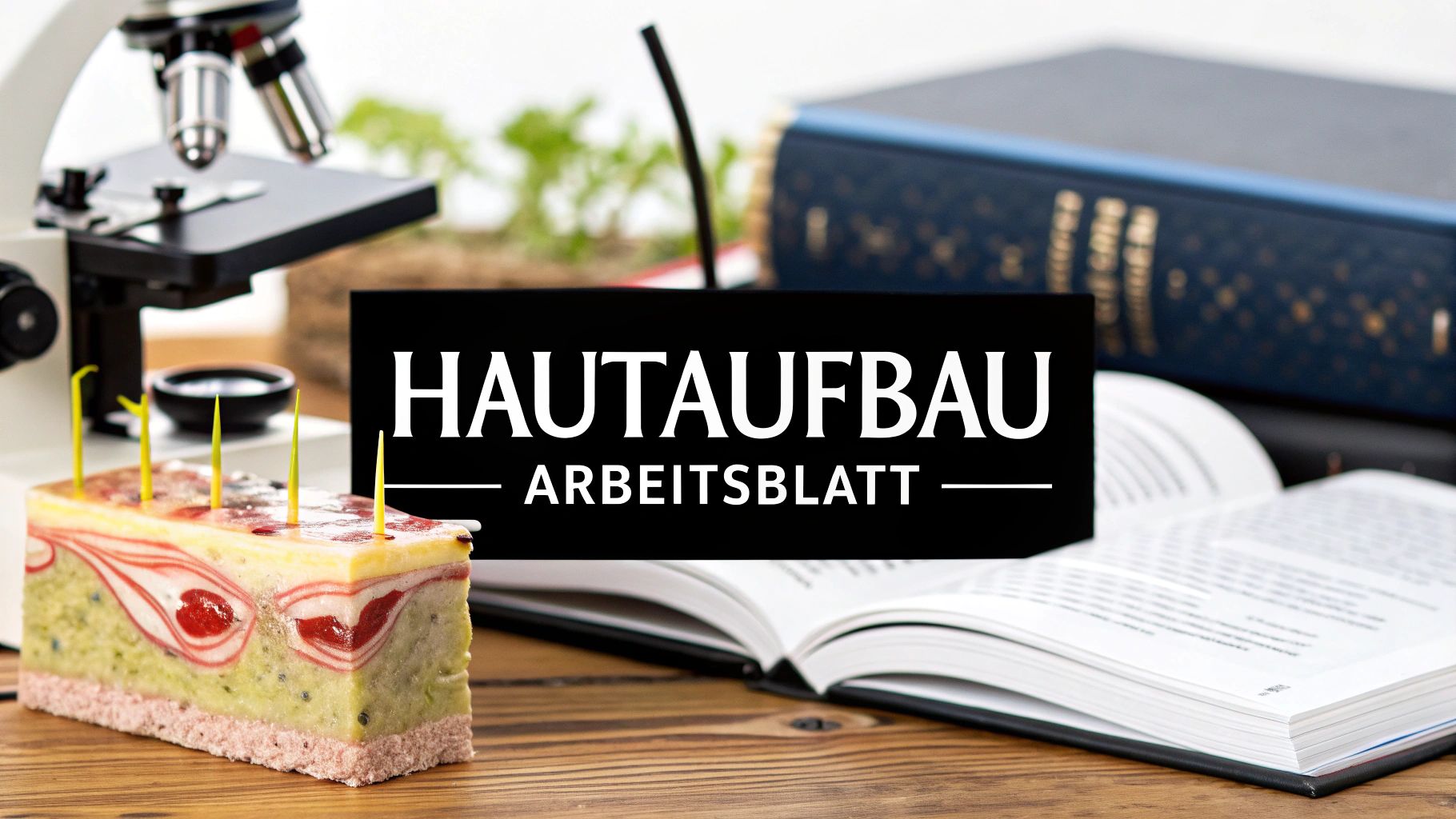 Aufbau der Haut Arbeitsblatt – Effektives Unterrichtsmaterial