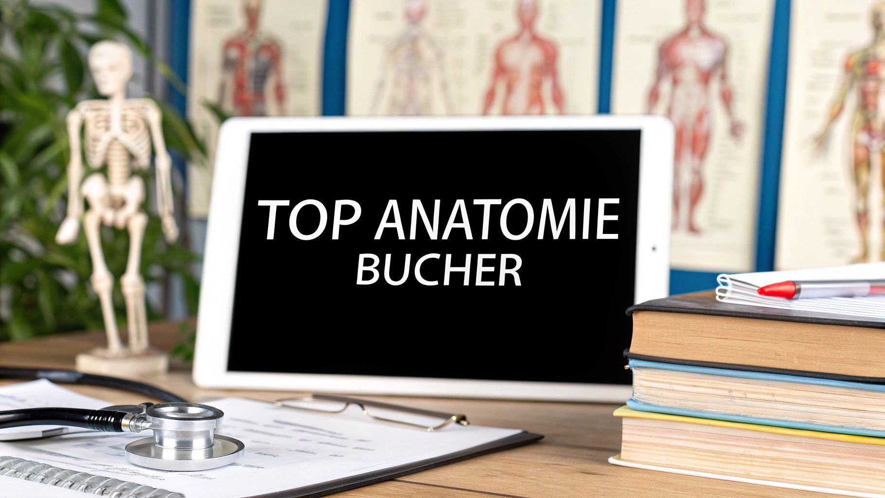 Top 8 Anatomie Bücher Medizinstudium: Empfehlungen 2025