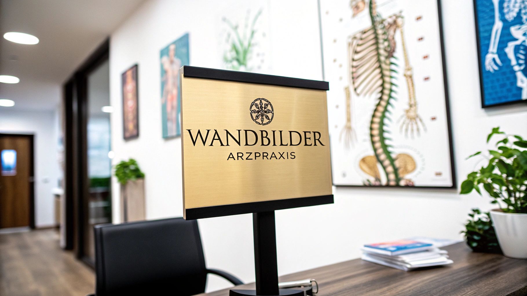 Wandbilder Arztpraxis: Kreativ & Modern