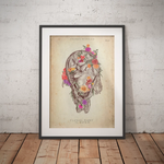 Baby im Uterus mit Blumen - Animus Medicus GmbH