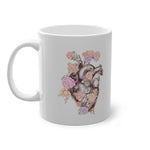 Blumen Herz Tasse - Animus Medicus GmbH