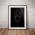 Fetus Anatomie Minimalist Dark - Animus Medicus GmbH