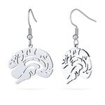 Gehirn Anatomie Ohrringe - Animus Medicus GmbH