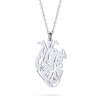 Herz Anatomie Halskette - Animus Medicus GmbH