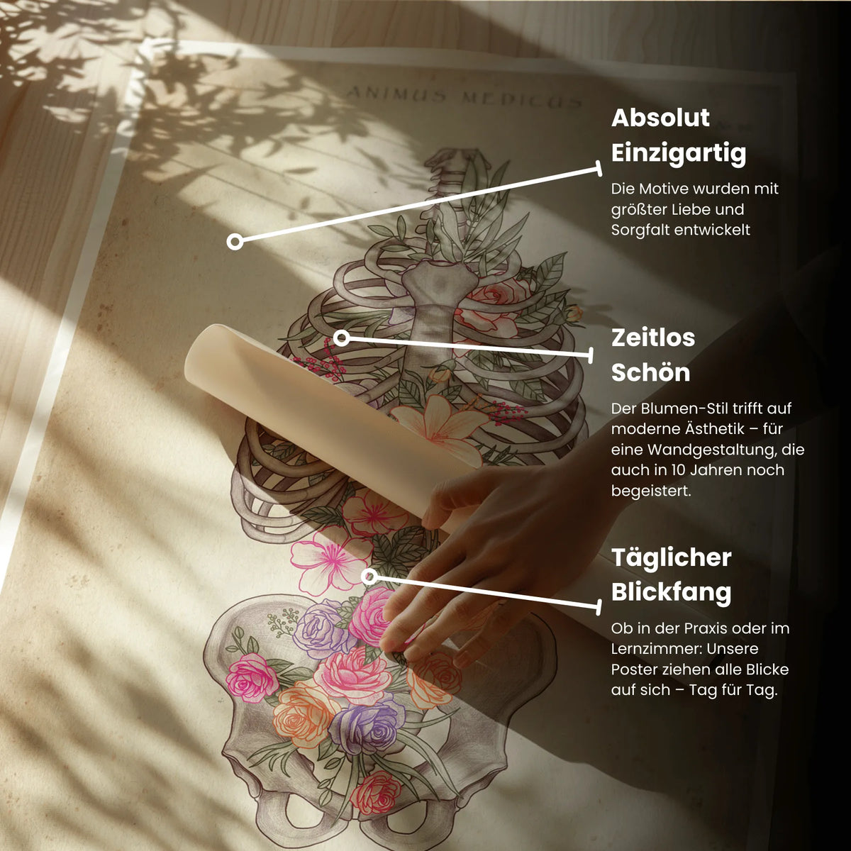 Thorax mit Blumen - Animus Medicus GmbH