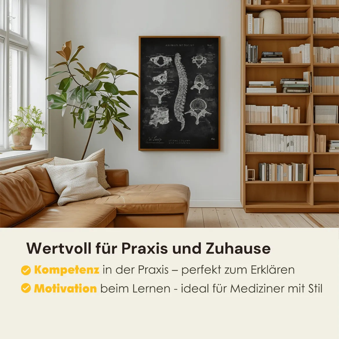 Wirbelkörper Anatomie - Chalkboard - Animus Medicus GmbH