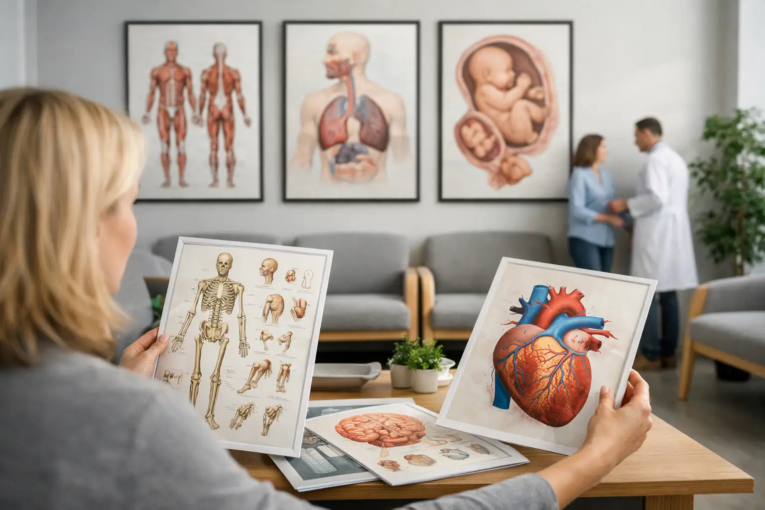Medizinposter für Wartezimmer auswählen