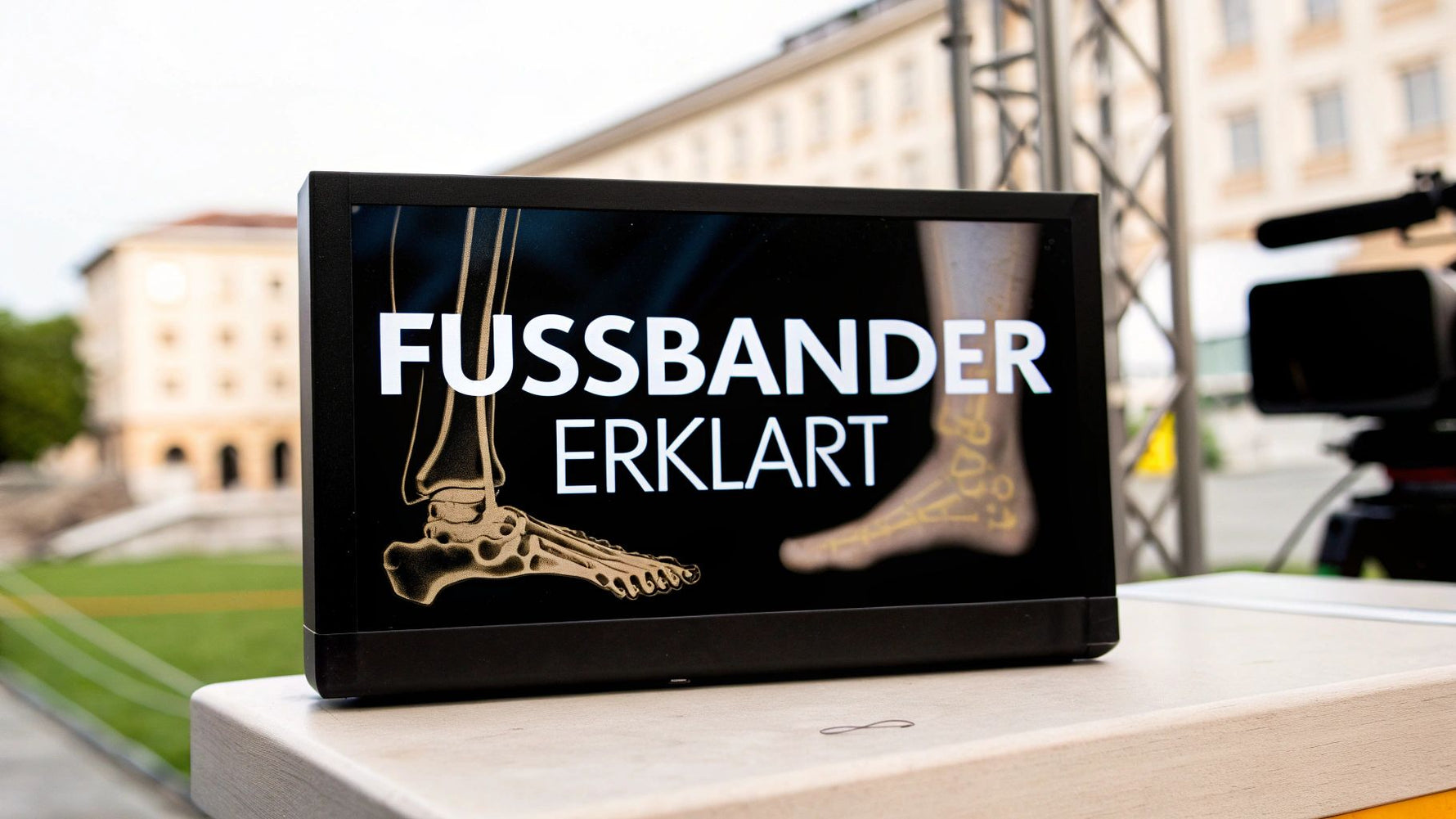 Anatomie des Fußes Bänder verständlich erklärt