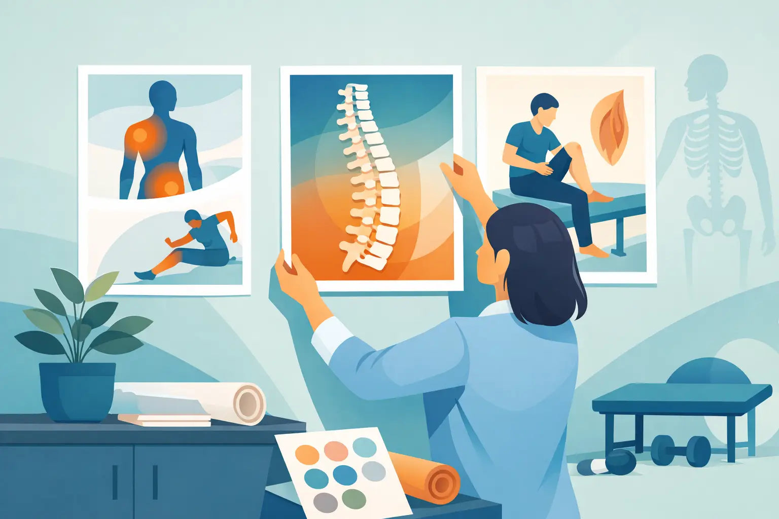 Poster für Physiotherapie Praxis richtig wählen