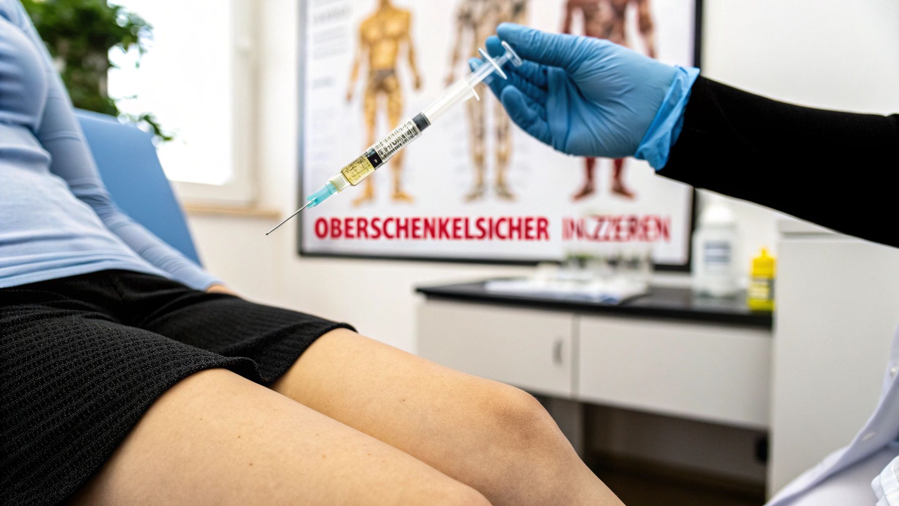 intramuskuläre injektion oberschenkel: Sicher anwenden