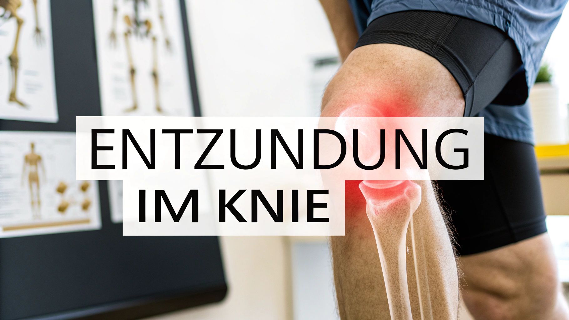 Entzündung im Knie Symptome sicher erkennen