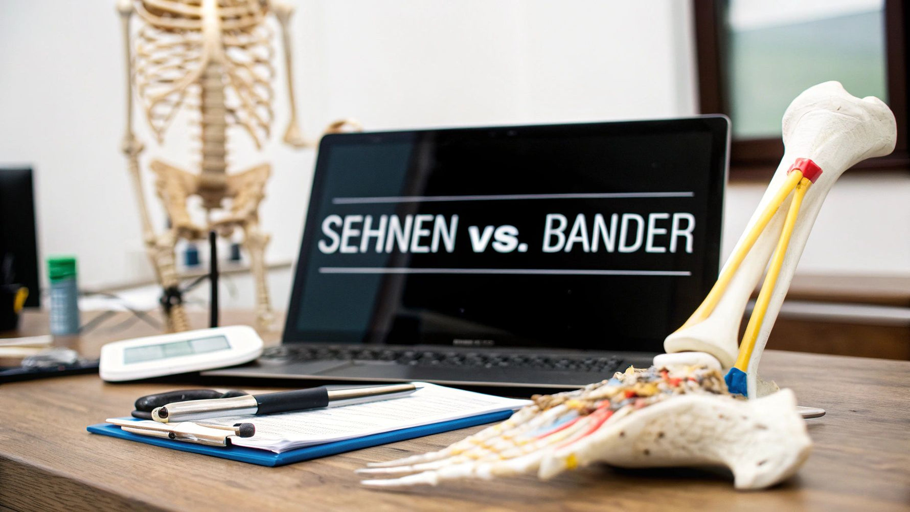 Sehnen und Bänder Unterschied: Alles Wichtige erklärt