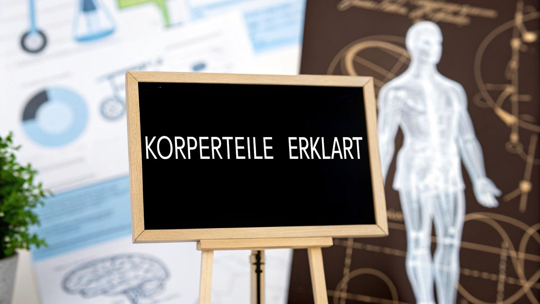 Die Körperteile eines Menschen verständlich erklärt