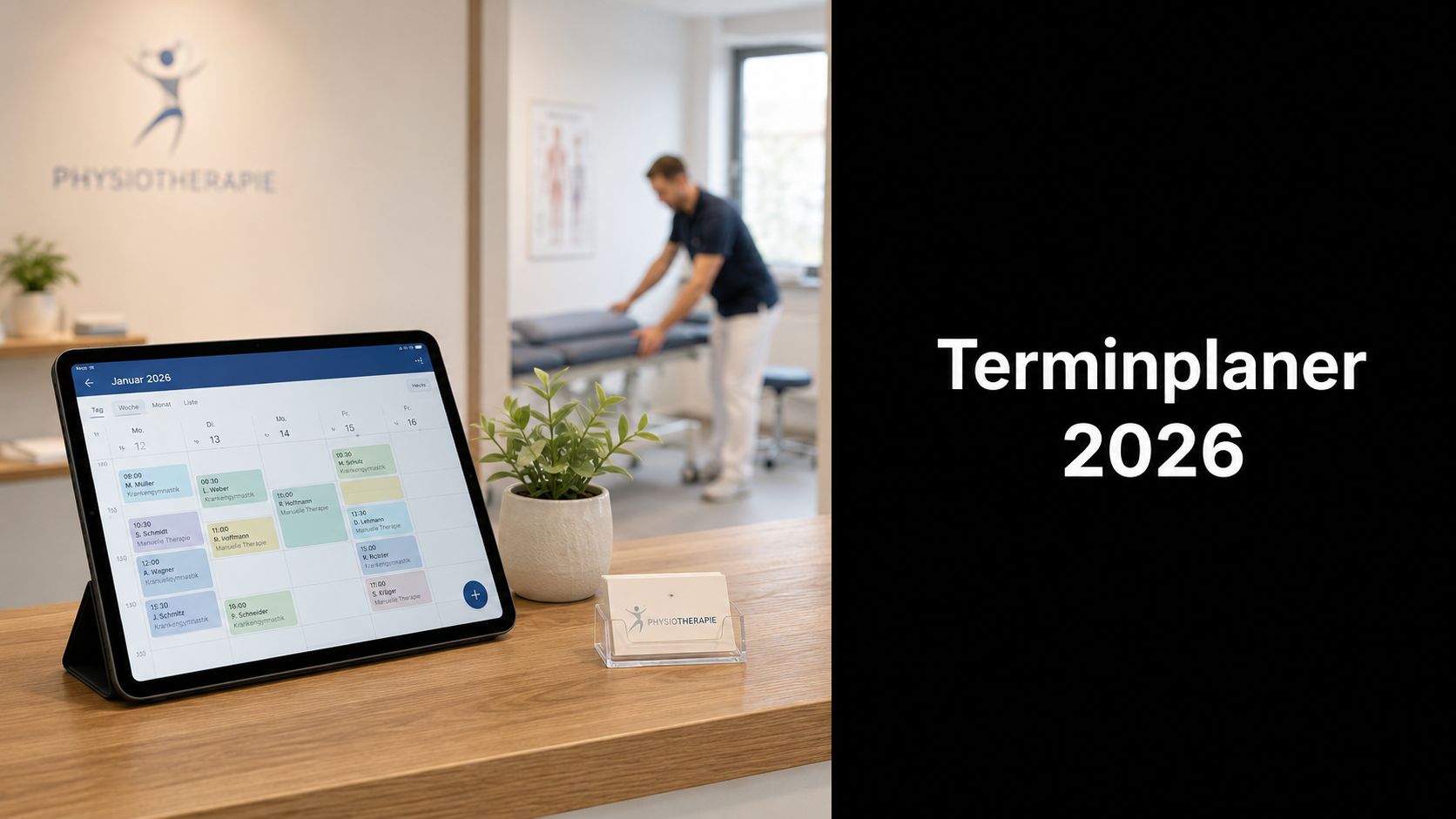 Der beste Terminplaner für Physiotherapeuten 2026