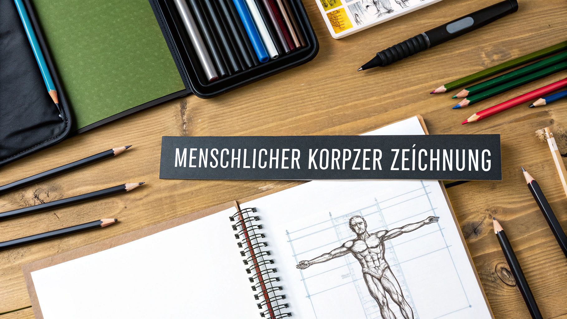 Menschlicher Körper Zeichnung: Tipps & Techniken für Anfänger - Animus Medicus