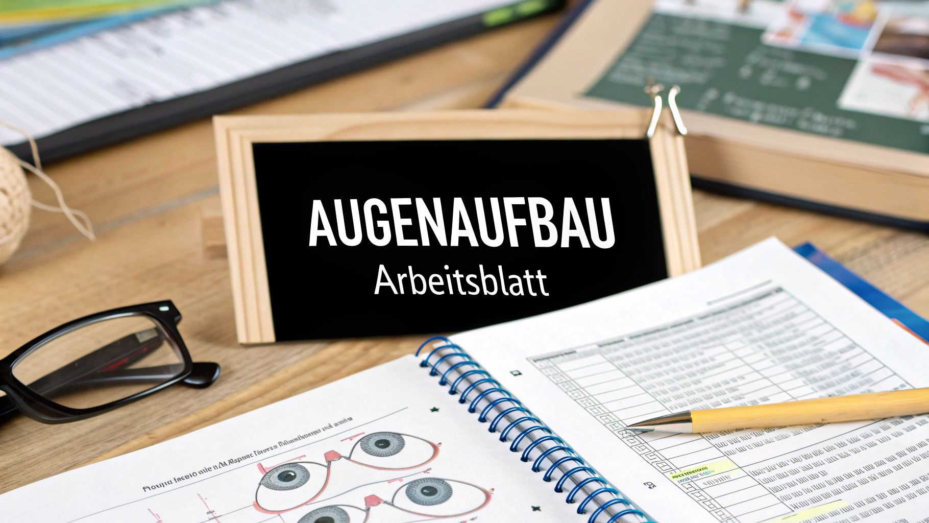 Aufbau des auges arbeitsblatt das im unterricht wirklich funktioniert