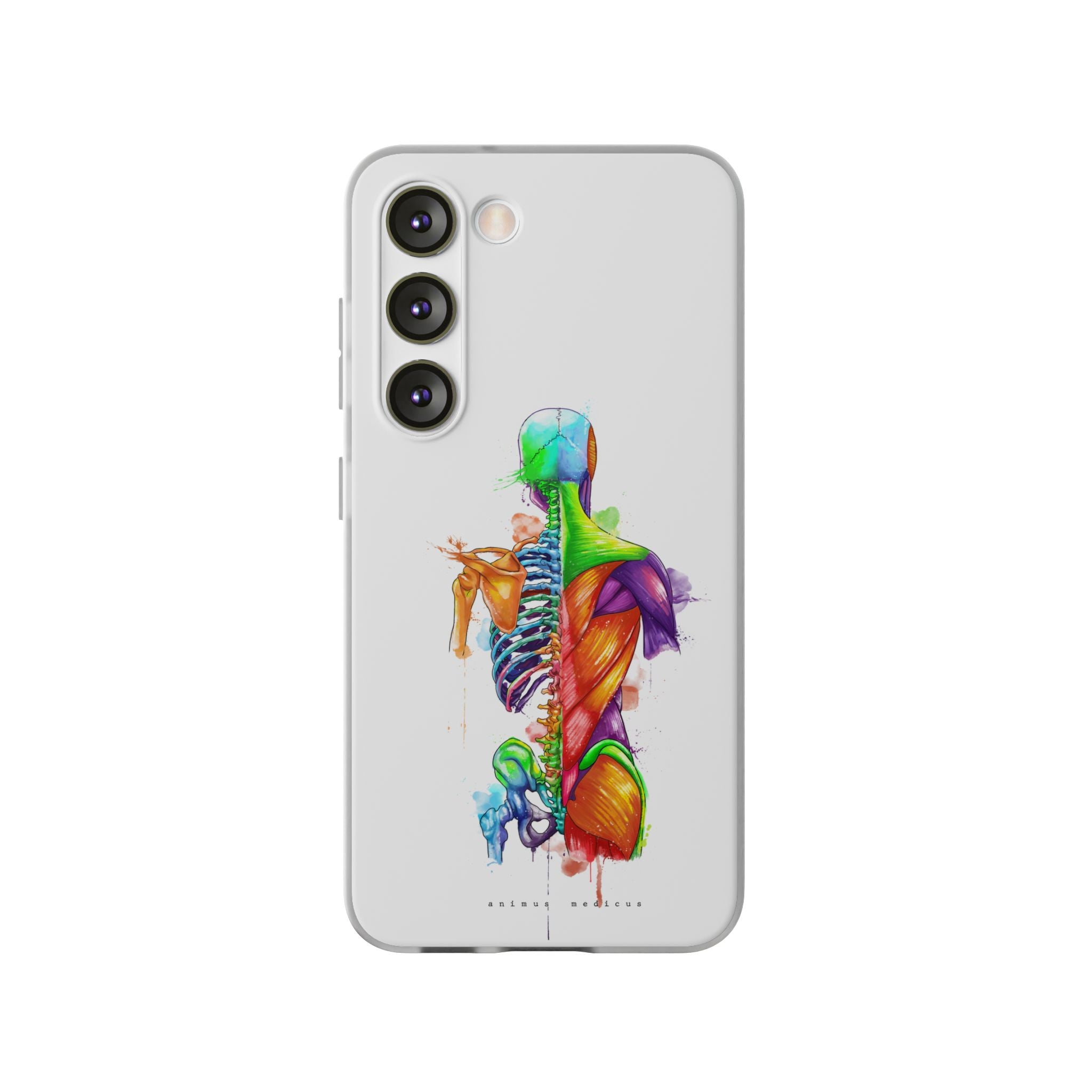 Dos arc-en-ciel - coque de téléphone