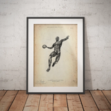 Poster Anatomie du Handball