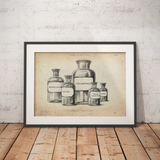 Affiche Flacon Pharmacie