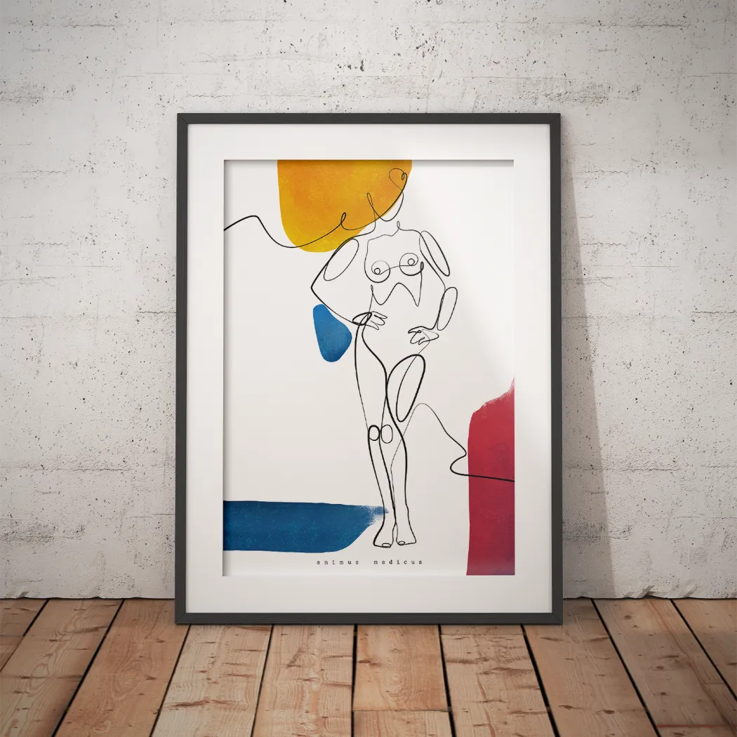 Anatomie féminine - Abstrait