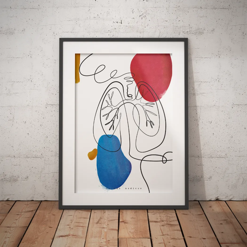 Anatomie des poumons - Abstrait