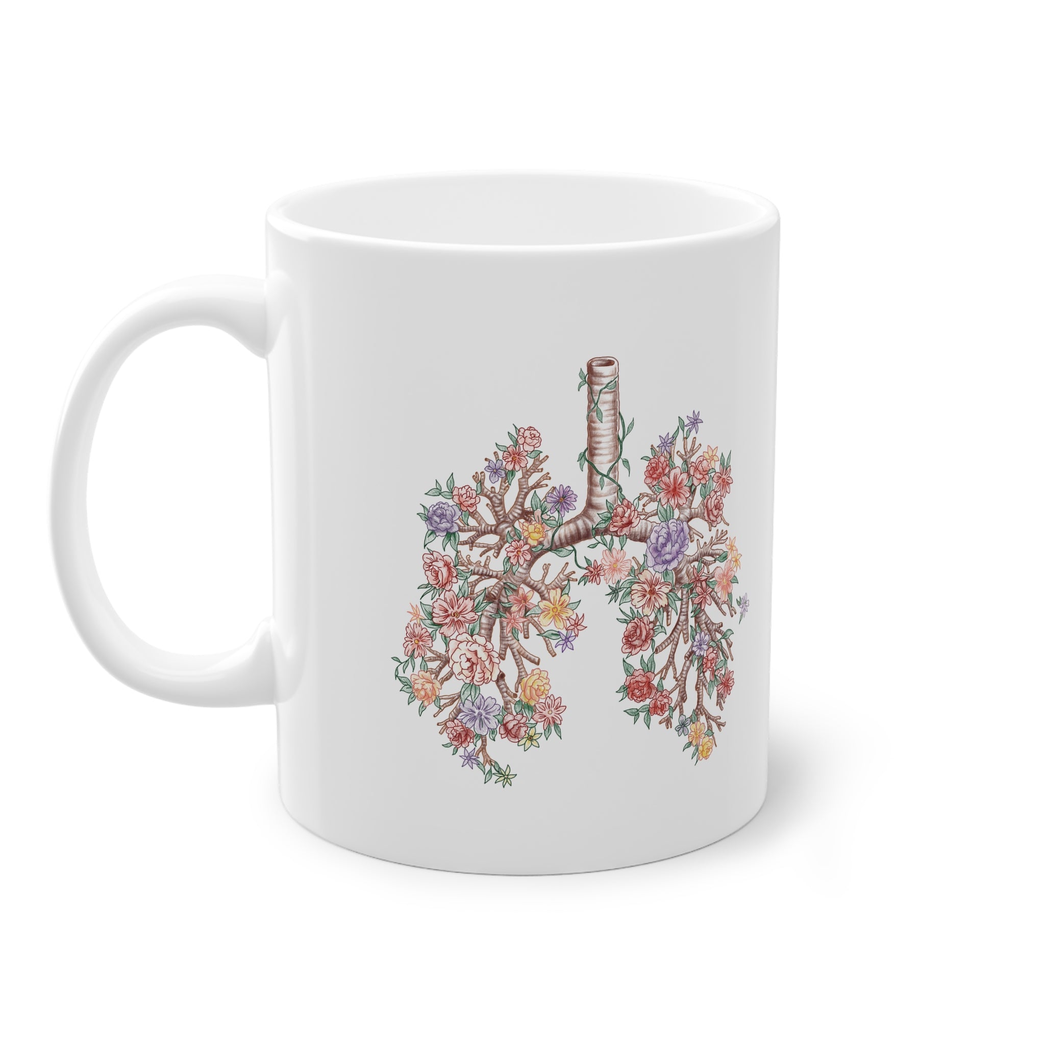 Blumen Lunge Tasse