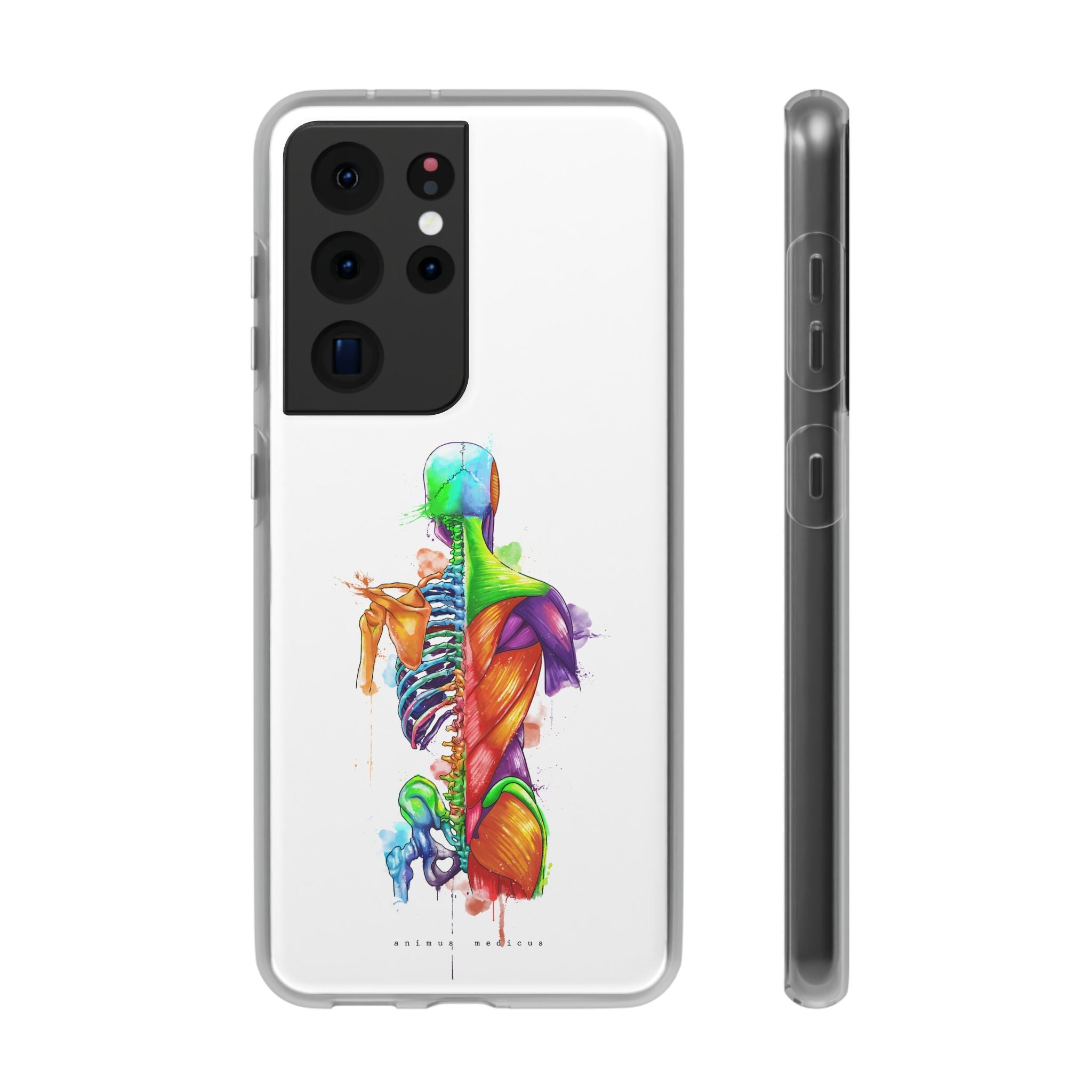 Dos arc-en-ciel - coque de téléphone