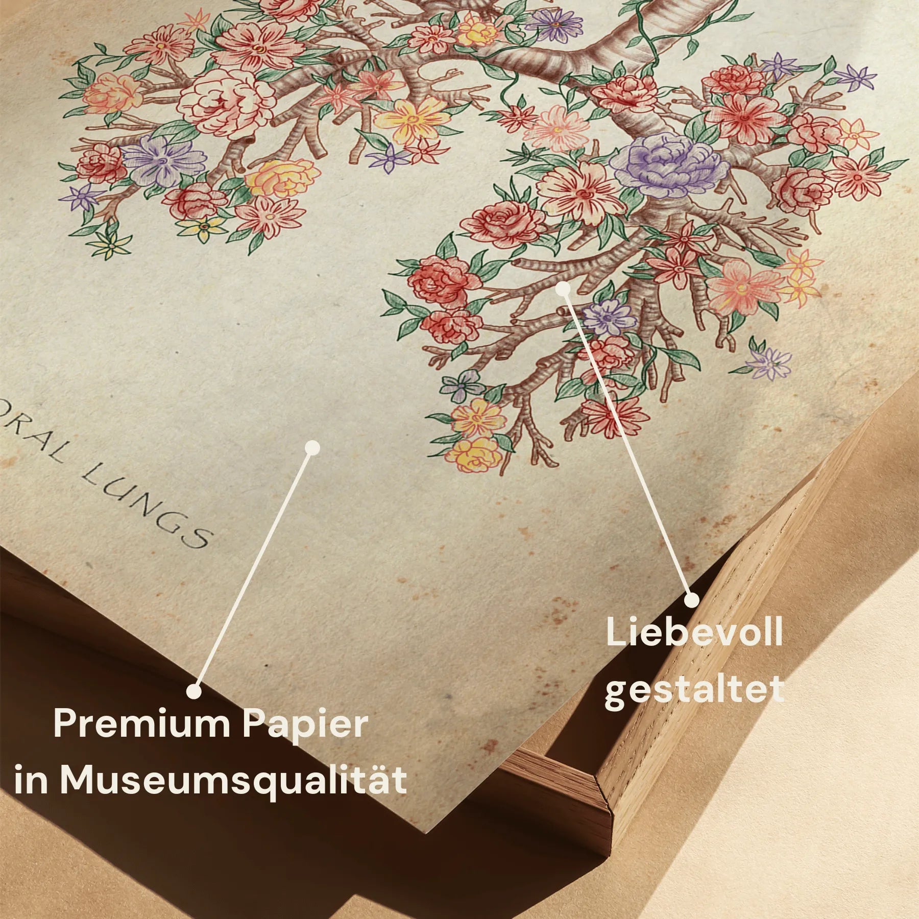 Poumon fleuri