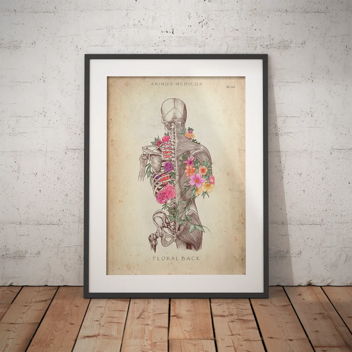 De retour avec des fleurs