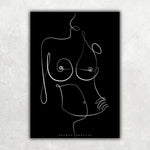 Brust Anatomie Minimalist Dark - Animus Medicus GmbH