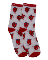 Herz Anatomie Socken aus Bio-Baumwolle - Animus Medicus GmbH