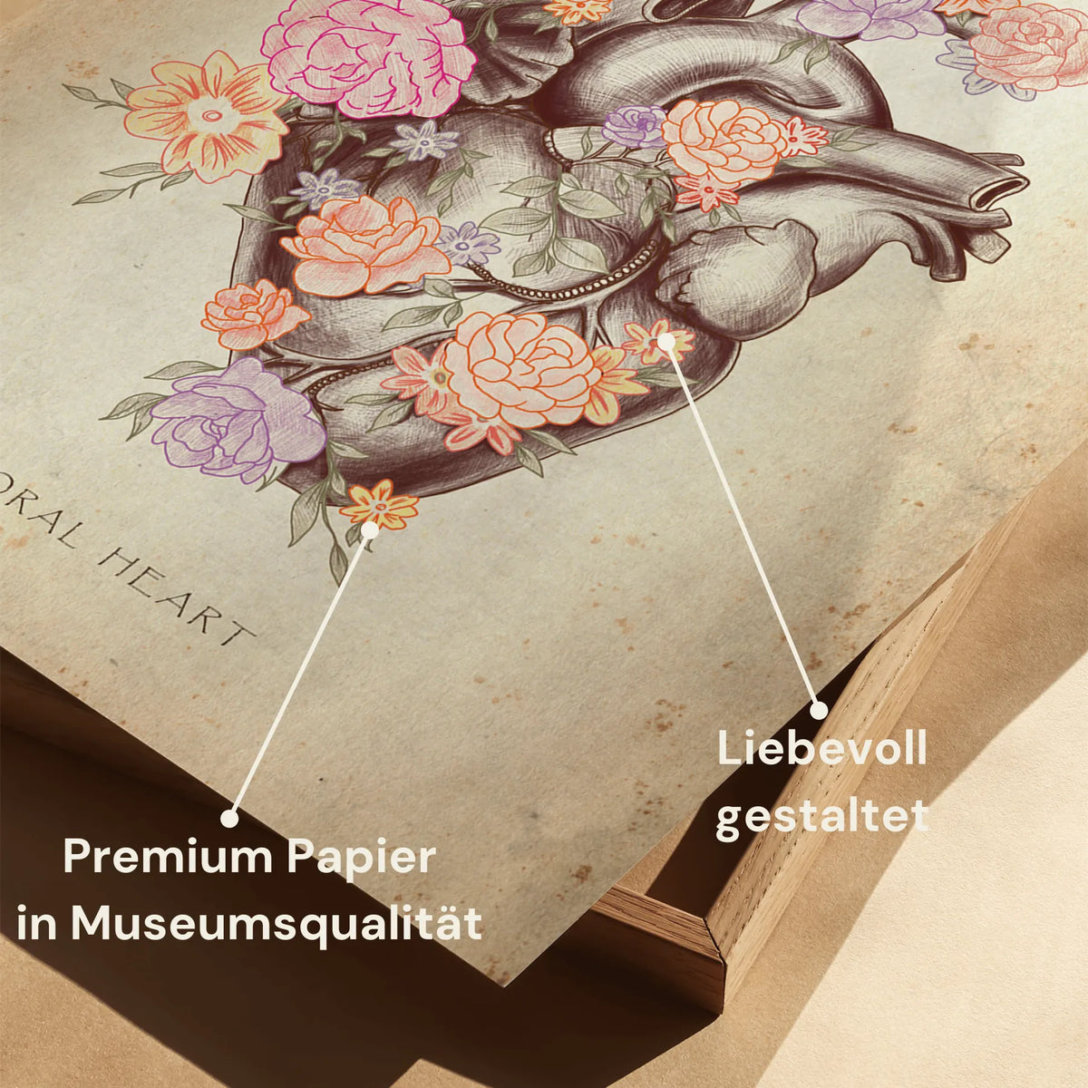 Herz mit Blumen - Animus Medicus GmbH