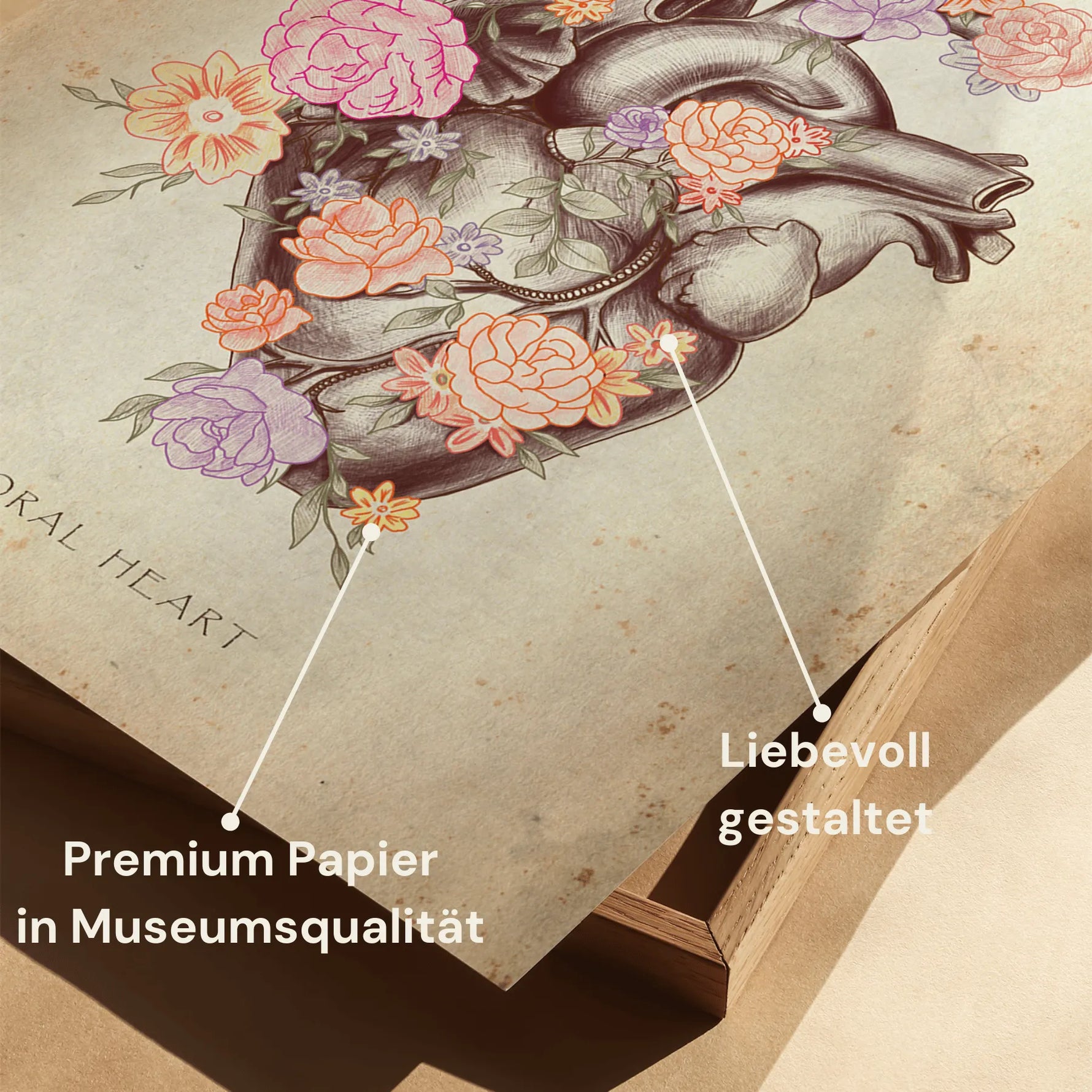 Herz mit Blumen - Animus Medicus GmbH