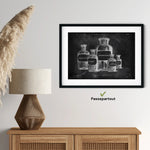 Pharmazie Fläschchen Poster - Chalkboard - Animus Medicus GmbH